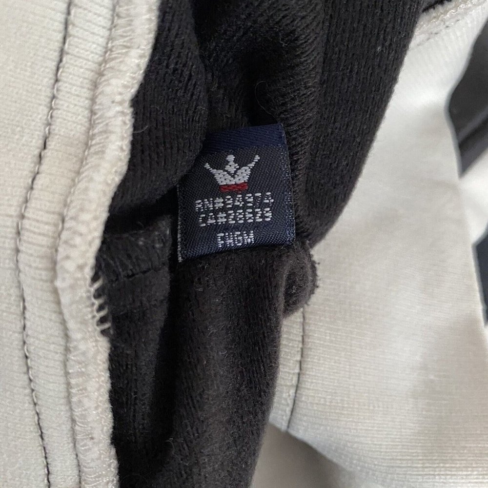 STUSSY Polyester Track Jacket Black women's Size Medium Removable Sleeves *READ* - Picture 14 of 14